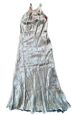 Kamisato Women's Metallic Halter Long Dress Size 8